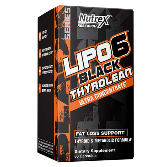 LIPO-6 BLACK THYROLEAN - NUTREX | 60 CAPSULES