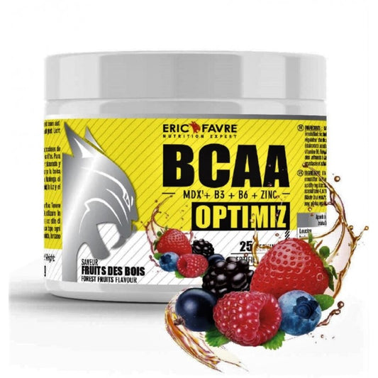 BCAA Optimiz - BCAA 2:1:1 - Acides aminés essentiels - 250 G