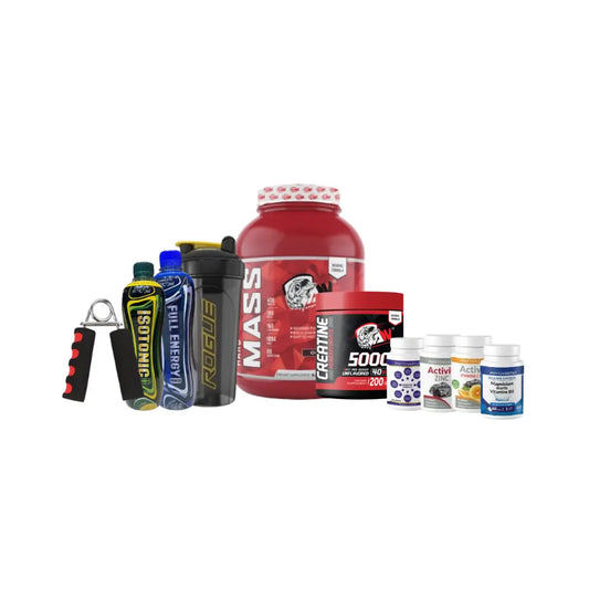 10 En 1 Mass Gainer Pack american wolf