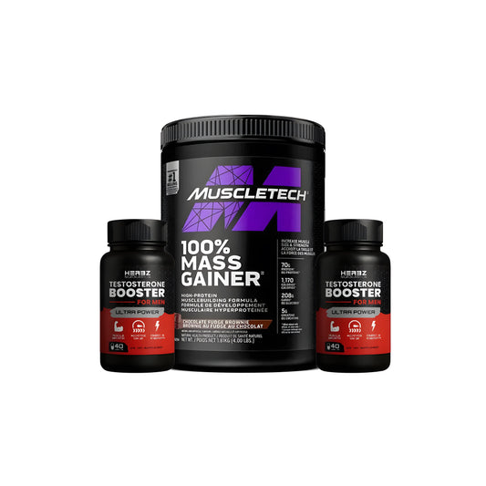 100% Mass Gainer Muscletech Pack muscletech