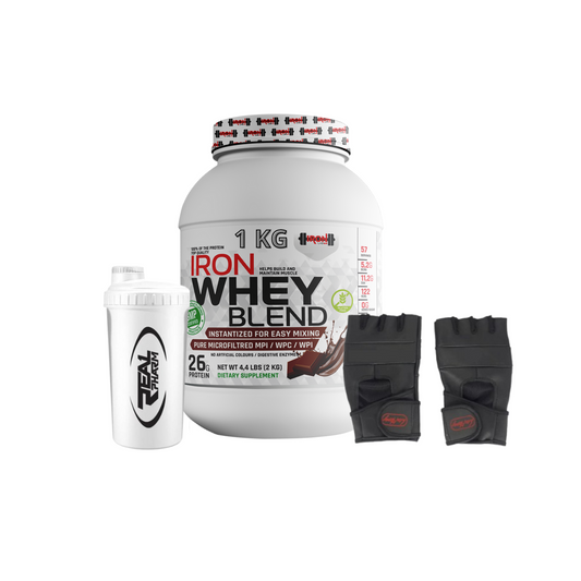 Whey 1 Kg + Gants + Shaker