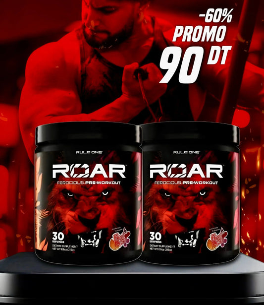 2 x Rule 1 Roar Pre Workout Tunisie
