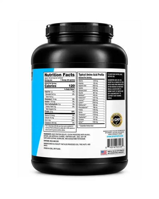 BPI Sports ISO HD Whey Isolate
