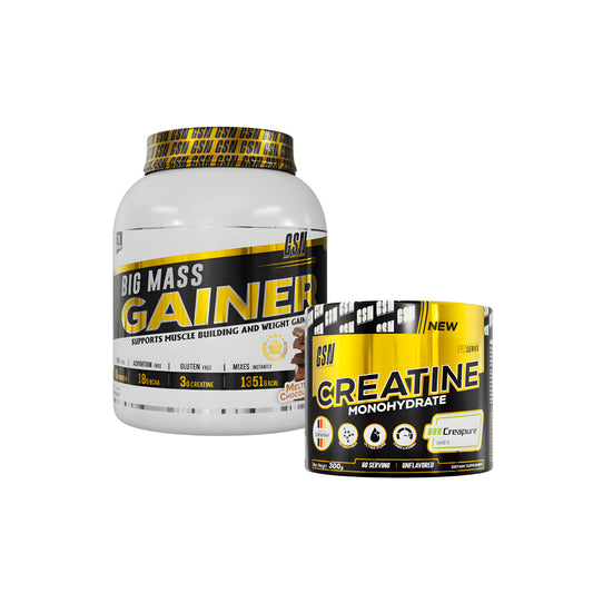 Big Mass Gainer 1 Kg Gsn + Creapure 300 G Gsn GSN