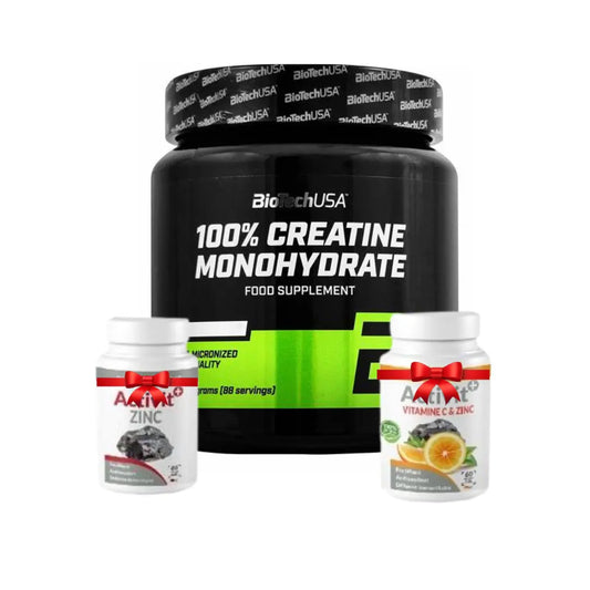 BiotechUSA - Creatine Micronized Monohydrate | 300 G BiotechUSA