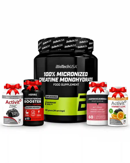 Biotechusa Creatine 300 G Pack Doodi's Gym Pro Nutrition