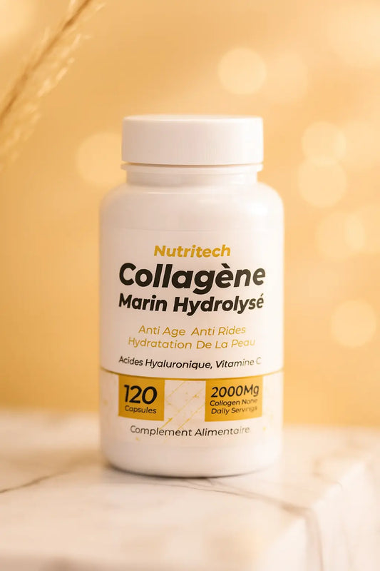Collagene Marin Hydrolysé 120 Capsules Nutritec