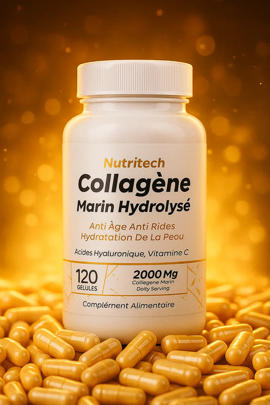 Collagene Marin Hydrolysé 120 Capsules Nutritec