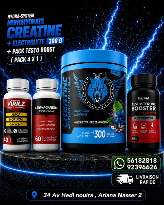 Creatine Hydra System 300 G American Wolf american wolf Supps