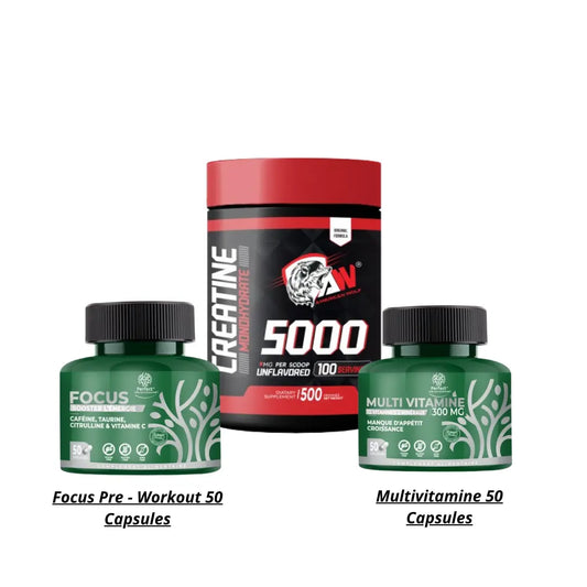 Creatine Monohydrate 500 g Pack american wolf