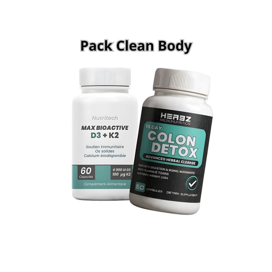 D3 K2 Colon Detox 120 Capsules Doodi's Gym Pro