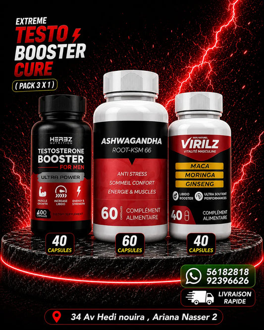 Extreme Testo Booster Cure american wolf Supps