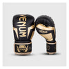 GANTS DE BOXE VENUM ELITE - NOIR / DORE VENUM