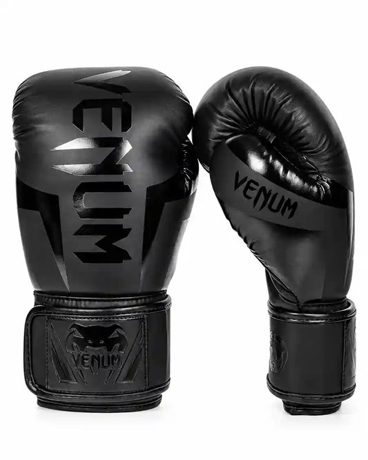 GANTS DE BOXE VENUM ELITE - NOIR venum