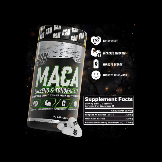 Gsn Maca Ginseng tongkat ali extract GSN