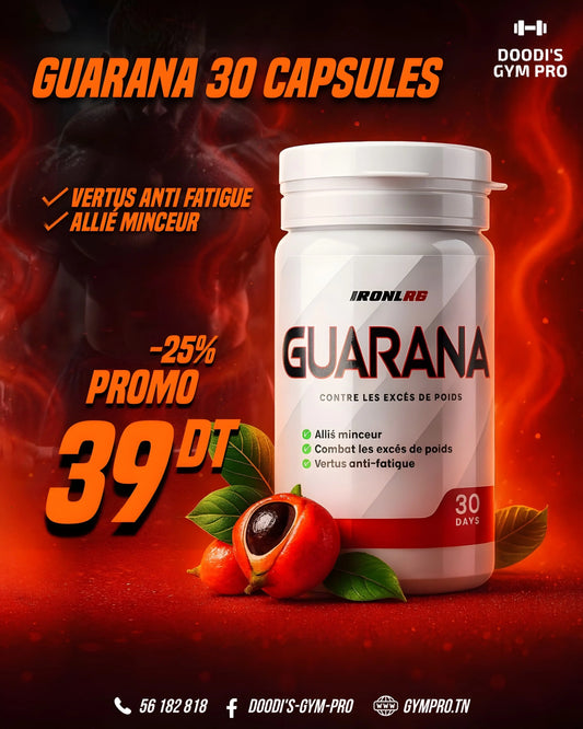 Guarana Tunisie Pas Chère Iron LAB 30 Capsules iron lab