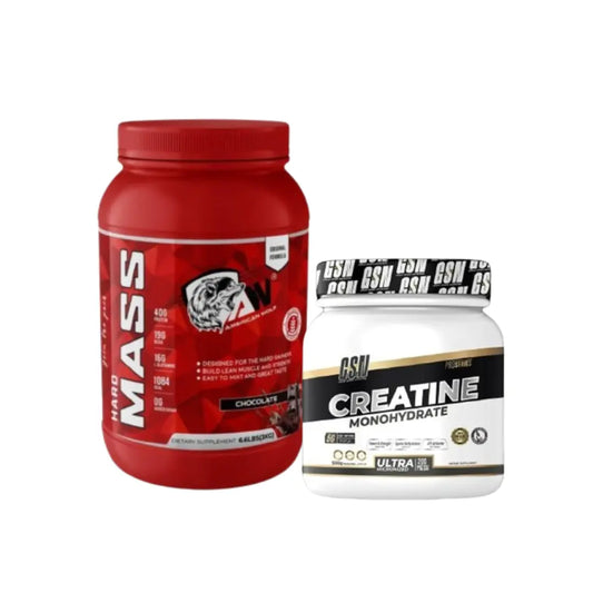 Hard Mass Gainer 3 Kg+ Monohydrate Creatine 500 G american wolf