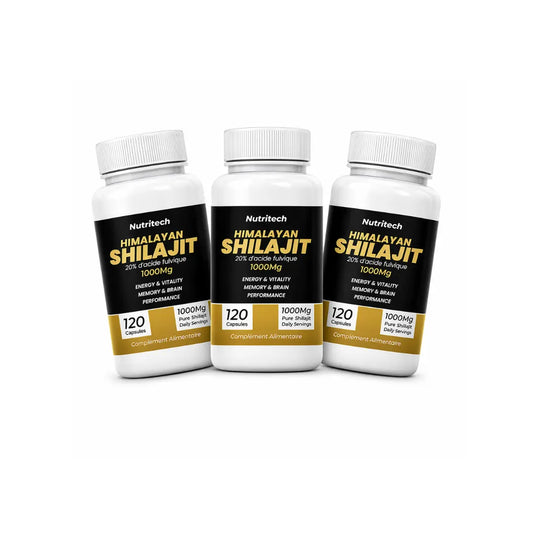 Himalayan Shilajit 1000 Mg Nutritech - 120 Capsules Nutritech