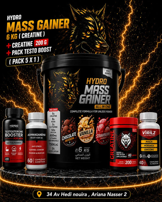 Hydro Mass 6 Kg American Wolf american wolf Supps