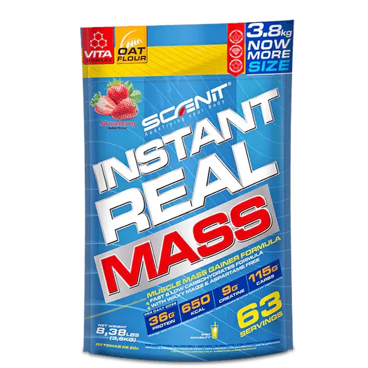 Instant Real Mass Gainer 3.8 Kg Scenit Nutrition Scenit Nutrition
