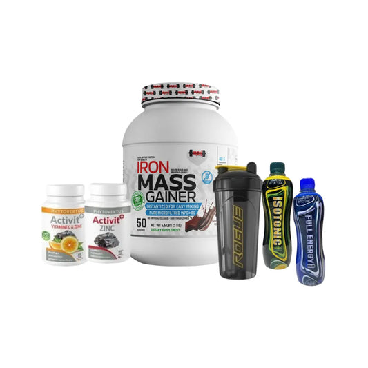 Iron Mass Gainer 3 Kg + 5 Cadeaux iron lab