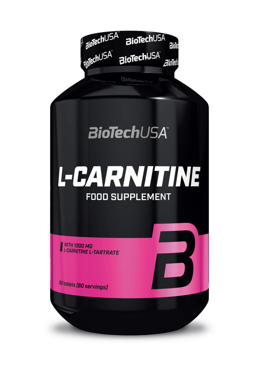 L - Carnitine BiotechUSA - 30 Capsules - Tunisie