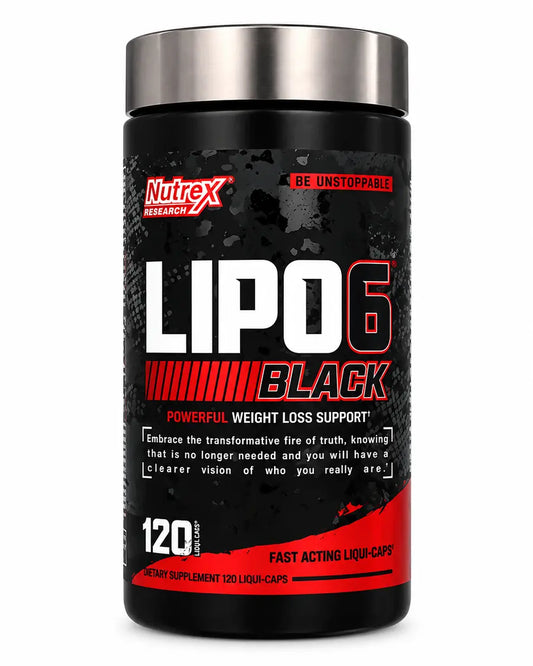 Lipo 6 Black Ultra Concentrate  120 Capsules Nutrex Tunisie