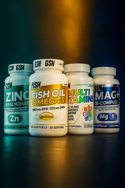 MULTIVITAMINS GSN +ZINC GSN+FISH OIL GSN+MAGNESIUM GSN GSN