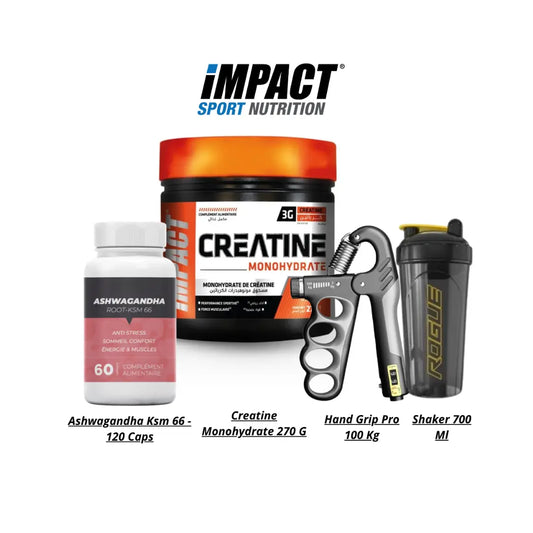 Monohydrate Creatine 270 G Impact Tunisie Impact Sport Nutrition