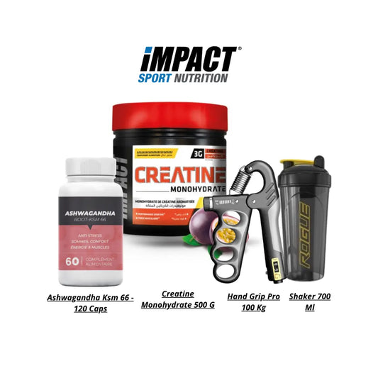 Monohydrate Creatine 500 G Impact Tunisie Impact Sport Nutrition
