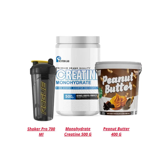 Monohydrate Creatine 500 G + 2 Cadeaux Protein Lab