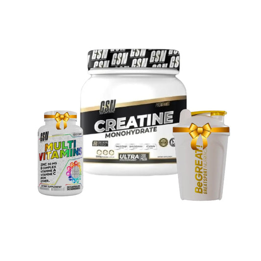 Monohydrate Creatine 500 G + 2 Cadeaux&nbsp; gymproprotein