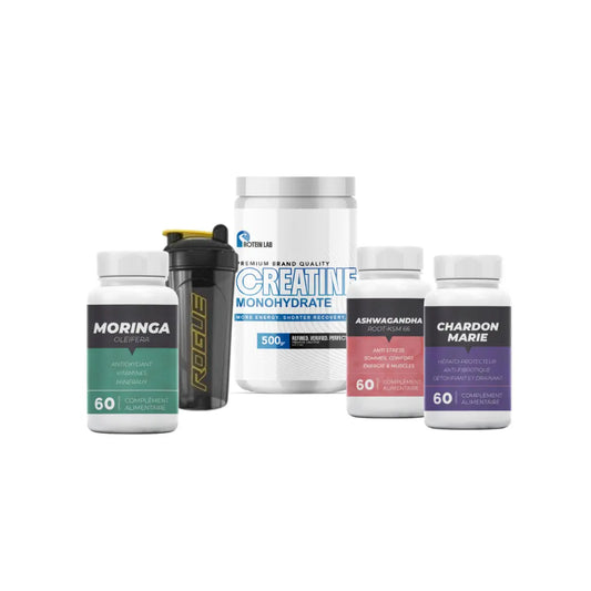Monohydrate Creatine 500 G + 4 Cadeaux&nbsp; Protein Lab