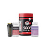 Monohydrate Creatine 500 G + Collagen + Ashwagandha + Shaker American Wolf Nutrition