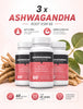 Pack 3 Ashwagandha Root KSM-66 – Anti-Stress, Énergie & Bien-Être Doodi's Gym Pro
