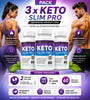 Pack 3 Keto Slim Pro 60 Capsules – Programme 90 Jours Doodi's Gym Pro