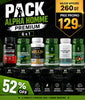 Pack Alpha Homme Premium 6 X 1 Doodi's Gym Pro