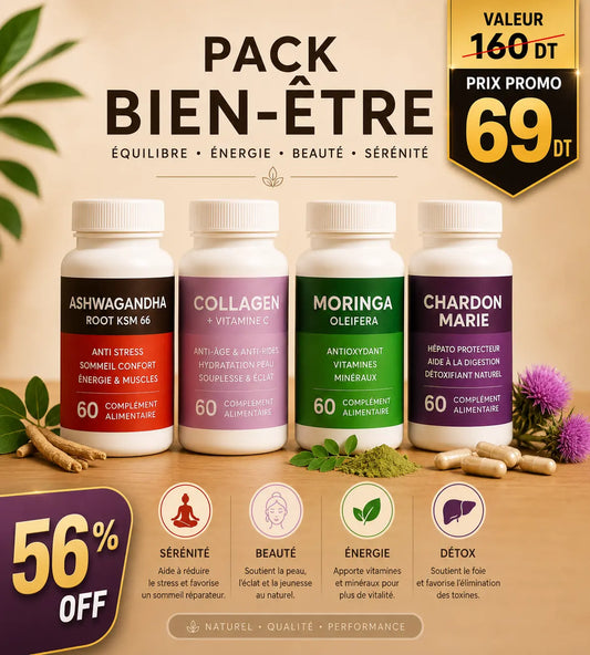 Pack Bien-Être – Équilibre, Énergie, Beauté & Sérénité Doodi's Gym Pro