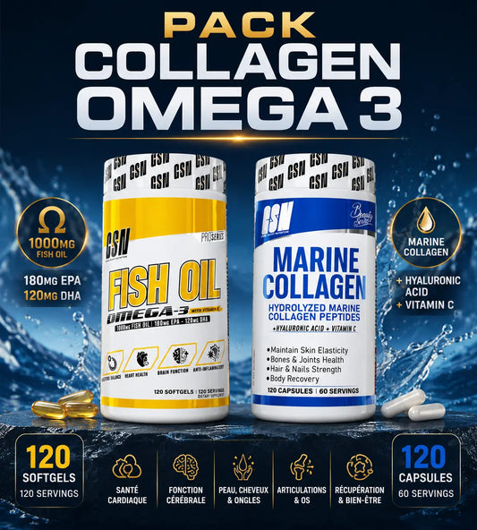 Pack Collagen Omega 3 Doodi's Gym Pro