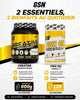 Pack Créatine Creapure® 600g + Fish Oil Omega-3 GSN GSN