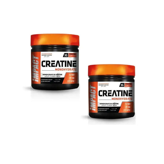 Pack Creatine Monohydrate 270 G Impact Sport Nutrition Impact Sport Nutrition
