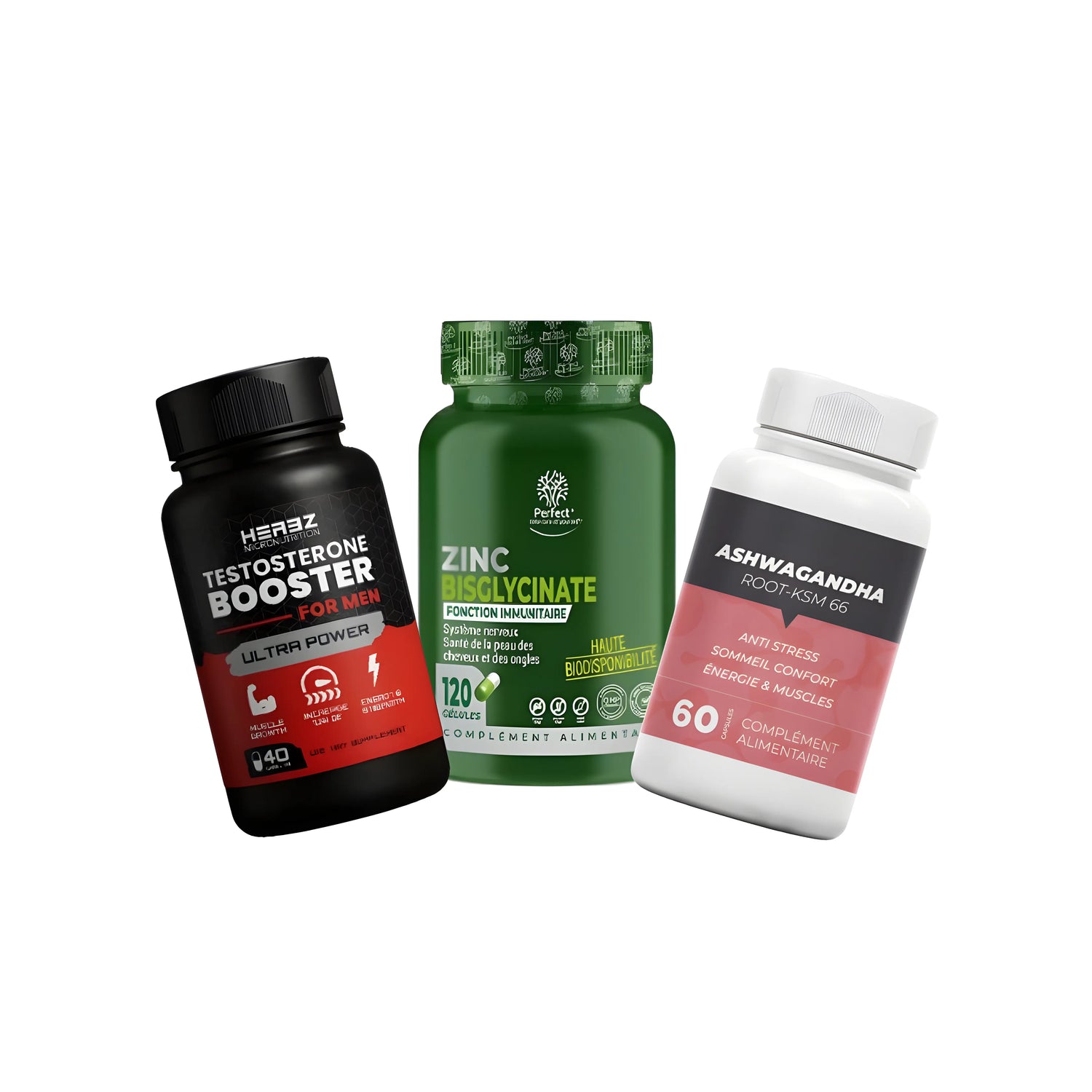 Pack Testo Booster Tunisie - gymproprotein - Distributeur Officiel