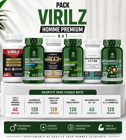 Pack Virilz Homme Premium Tunisie Doodi's Gym Pro