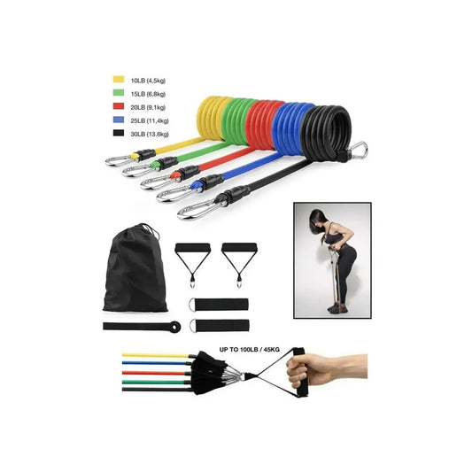 Power Resistance Bands - 5 bands gymproprotein