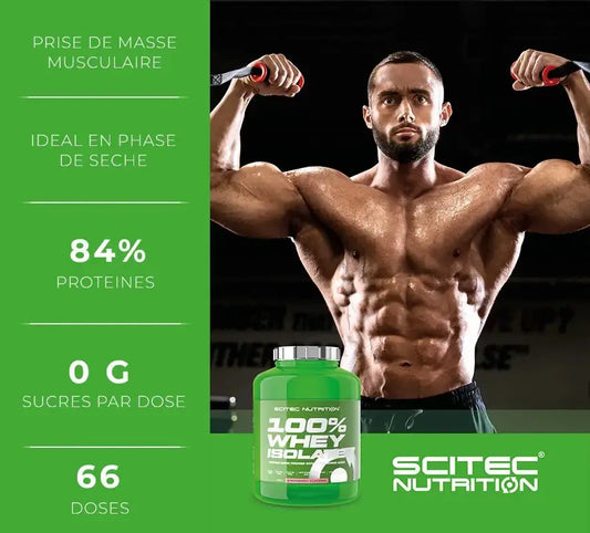Scitec Nutrition Tunisie Whey Isolate 2 Kg Scitec Nutrition