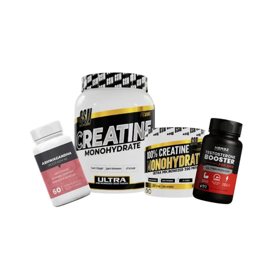 Test Max + Full Creatine Pack Doodi's Gym Pro