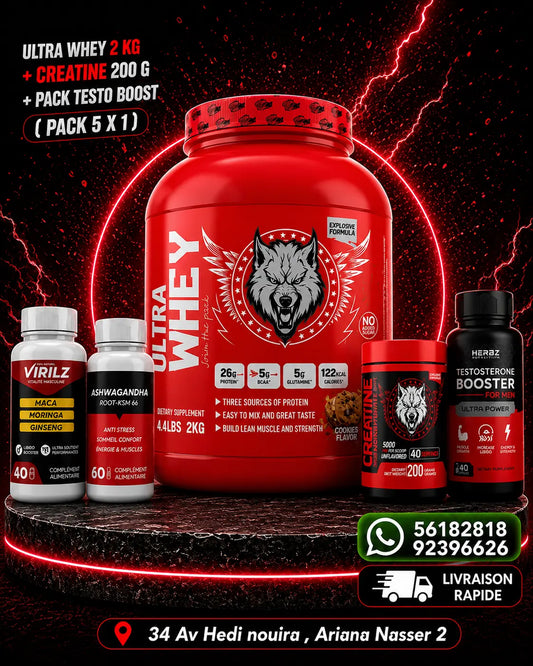 Ultra Whey 2 Kg American Wolf american wolf Supps