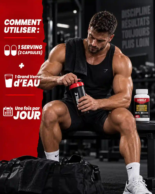 Testo Booster Maca Moringa Ginseng