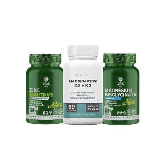 Vitamine D3 K2 60 Capsules Tunisie Perfect Nutrition Labs