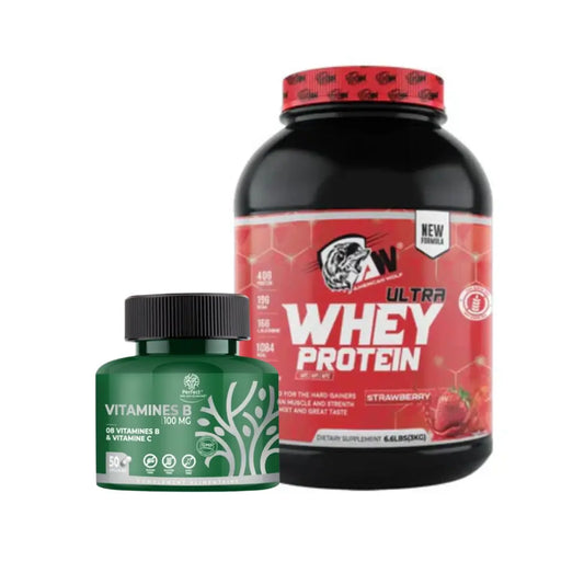 Whey 2 Kg + Vitamine B gymproprotein